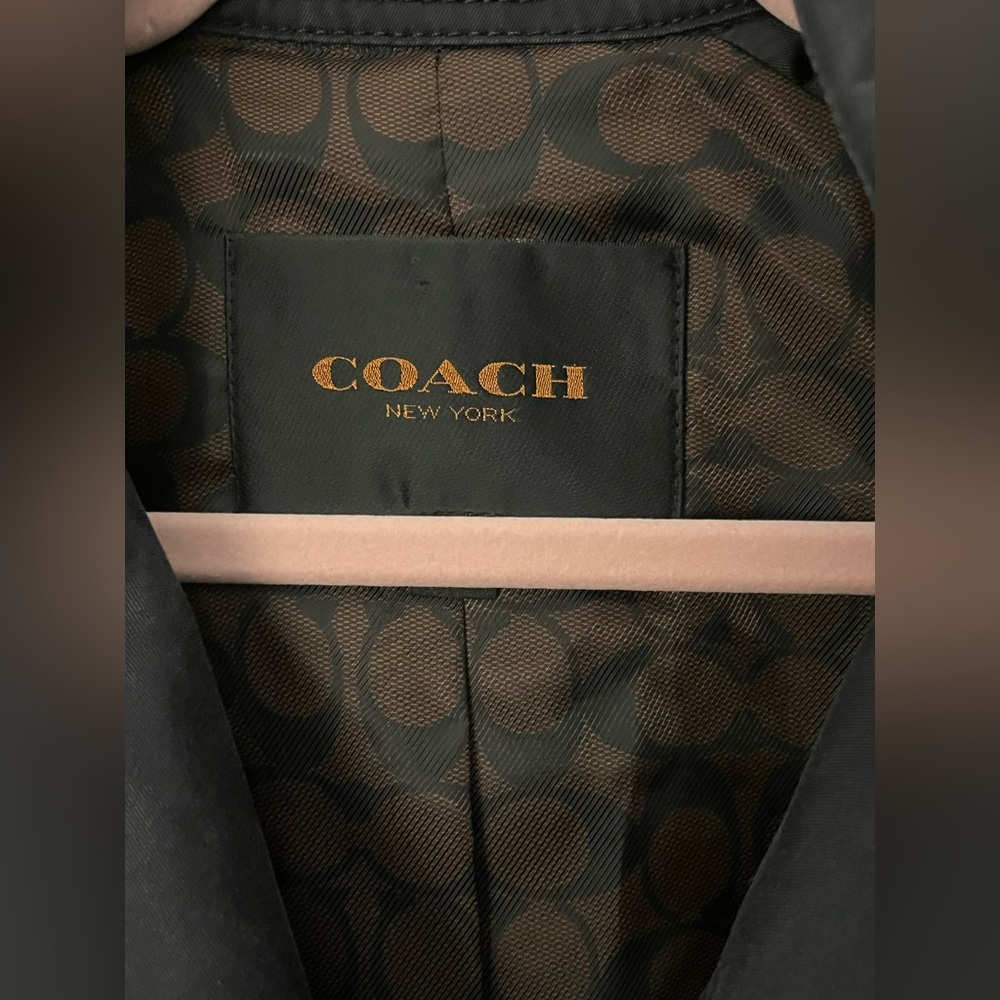 Coach Black And Brown Patterned Jacket - image 5